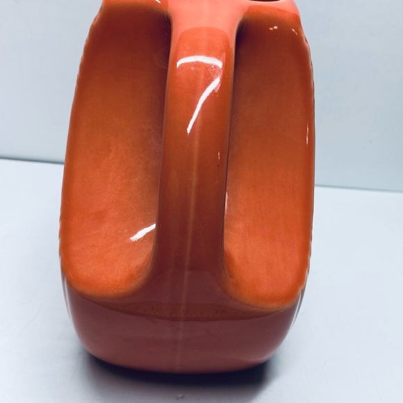 Fiestaware Persimmon Large Disc Pitcher - Picture 5 of 7